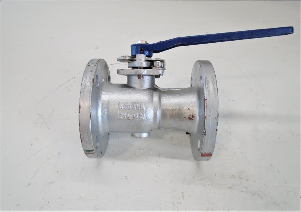 Emico 2" x 1.5" 150# WCB Ball Valve U01R